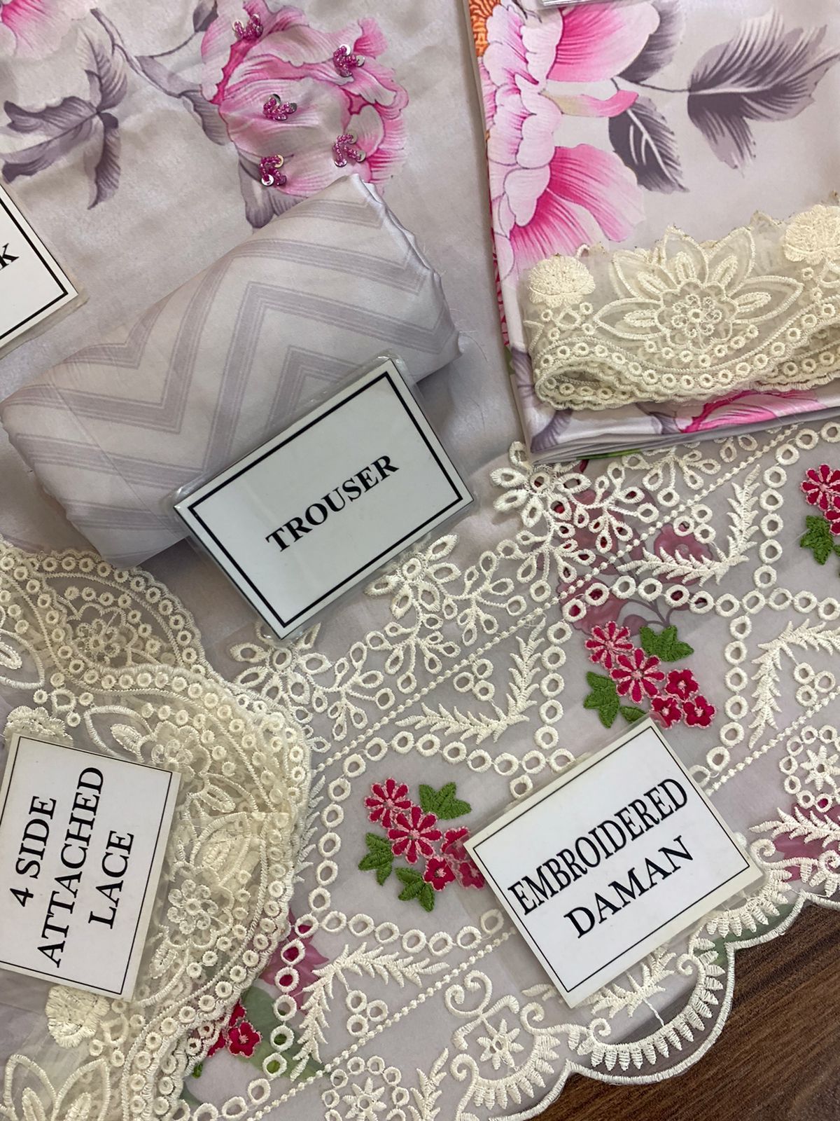 Silk Embroidery Suit - Image 7