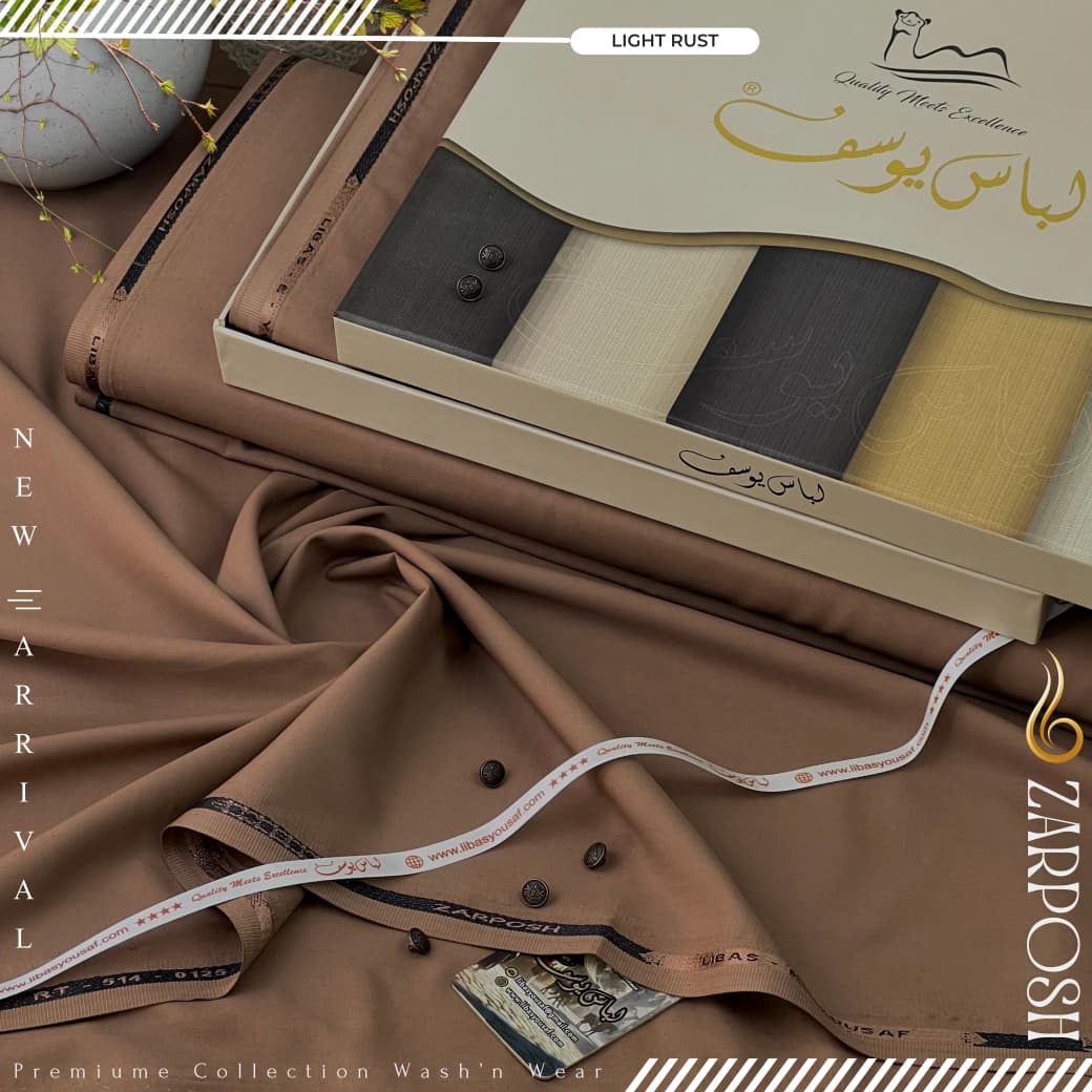 ZARPOSH by Libas-e-Yousaf – Premium Men’s Unstitched Winter Fabric (Wash & Wear) - Image 9