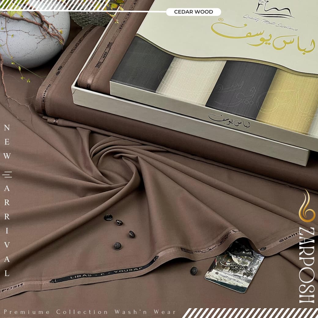 ZARPOSH by Libas-e-Yousaf – Premium Men’s Unstitched Winter Fabric (Wash & Wear) - Image 4