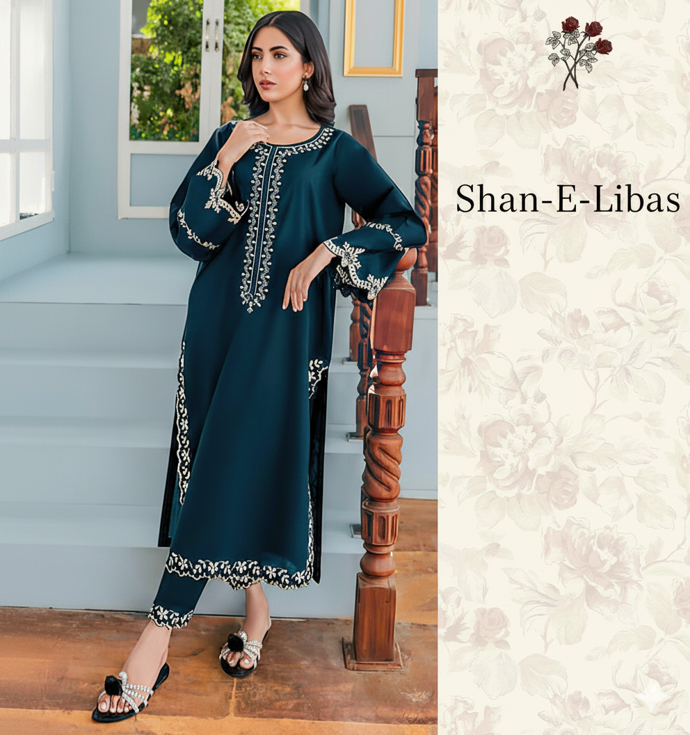 Batik Winter Collection 2025/26 Premium Dhanak 2PC Embroidered Suits