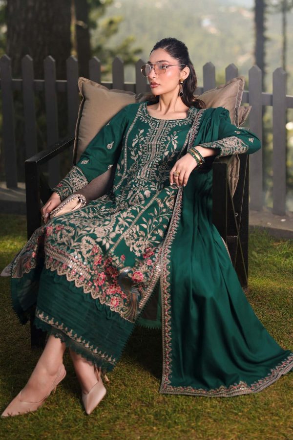 PREMIUM 3PC HEAVY SEQUINED EMBROIDERED SUITS WITH DHANAK SHAWL
