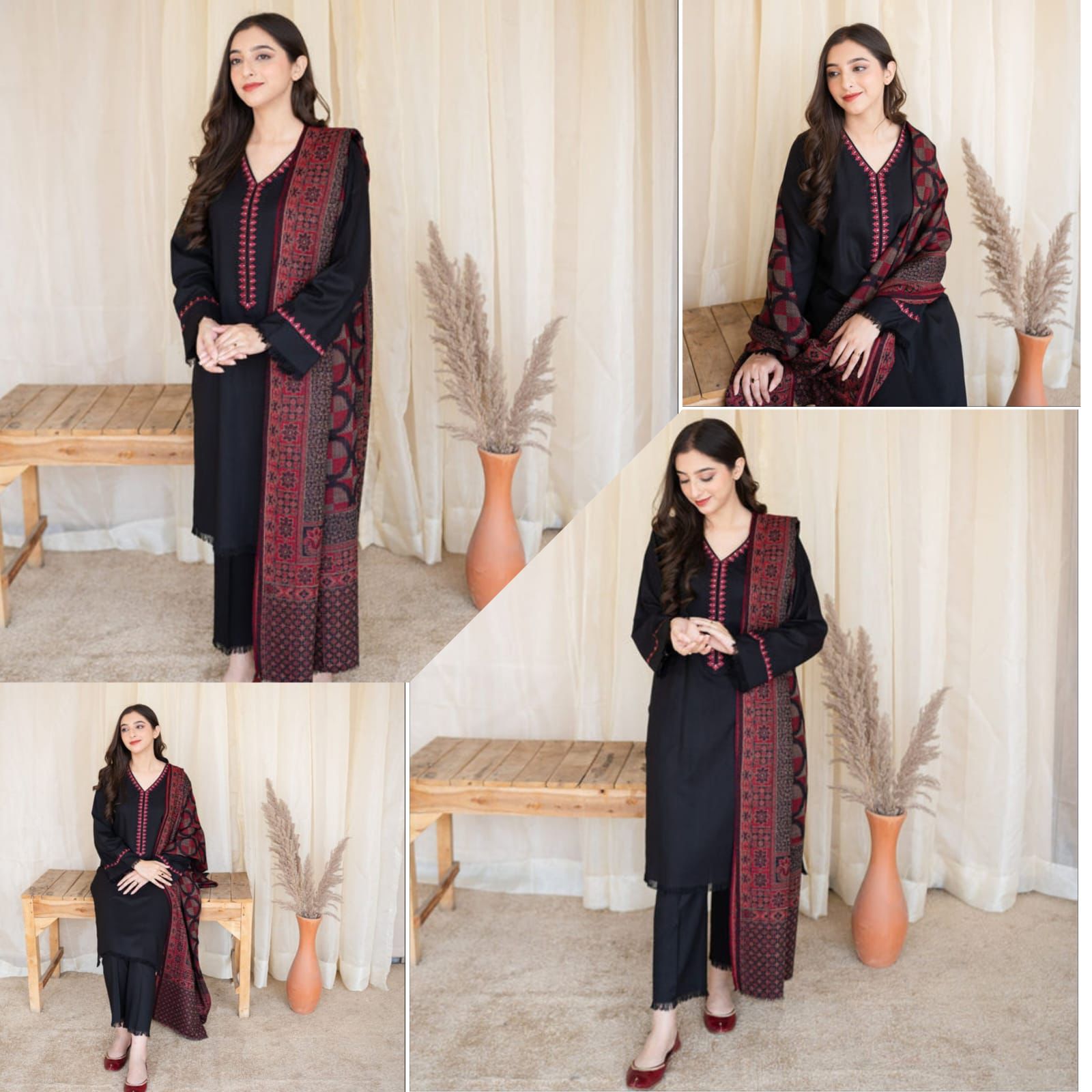 Winter Dhanak Collection – Premium Dhanak 3PC