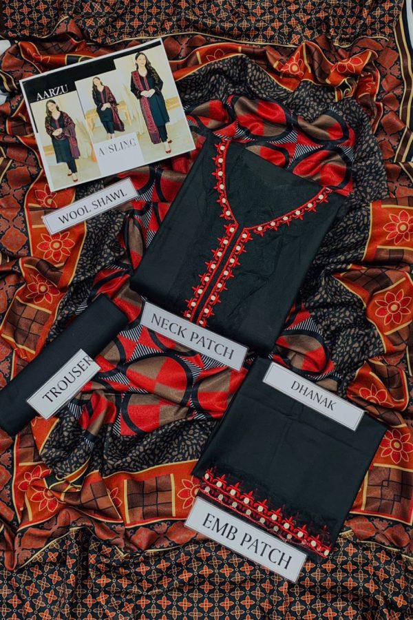 Winter Dhanak Collection – Premium Dhanak 3PC