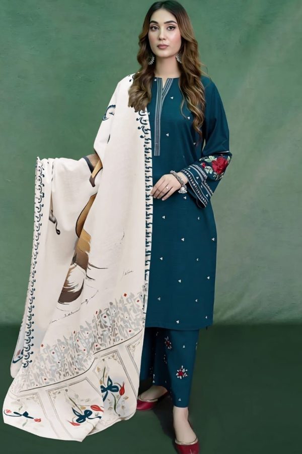 Asling Winter Dhanak Collection 2025-2026 – Premium Air-Jet Dhanak 3PC