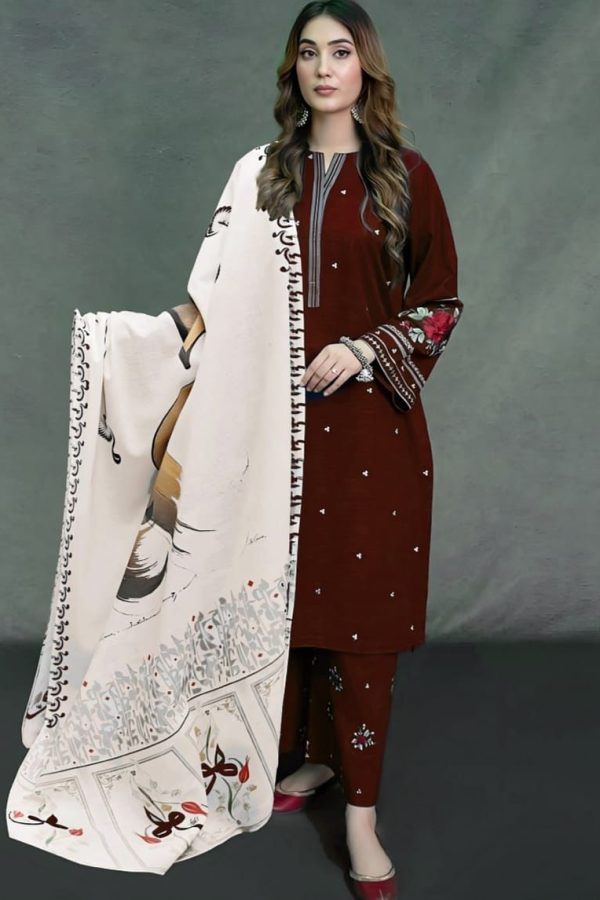 Asling Winter Dhanak Collection 2025-2026 – Premium Air-Jet Dhanak 3PC