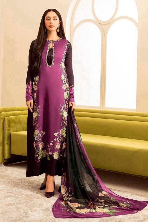Printed Silk 3PC Dress – Complete 3-Piece Suit